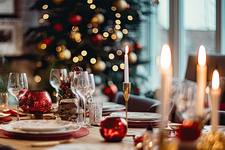 Festliches Weihnachtsmenü